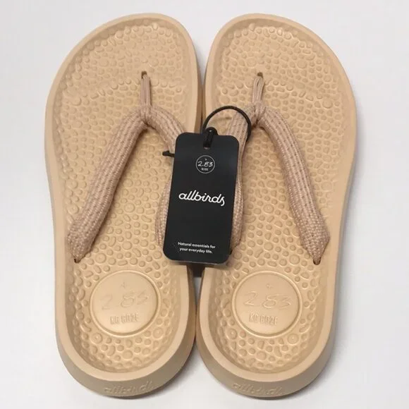 allbirds Shoes Allbirds Sugar Zeffer In Lux Beige Adult Flip